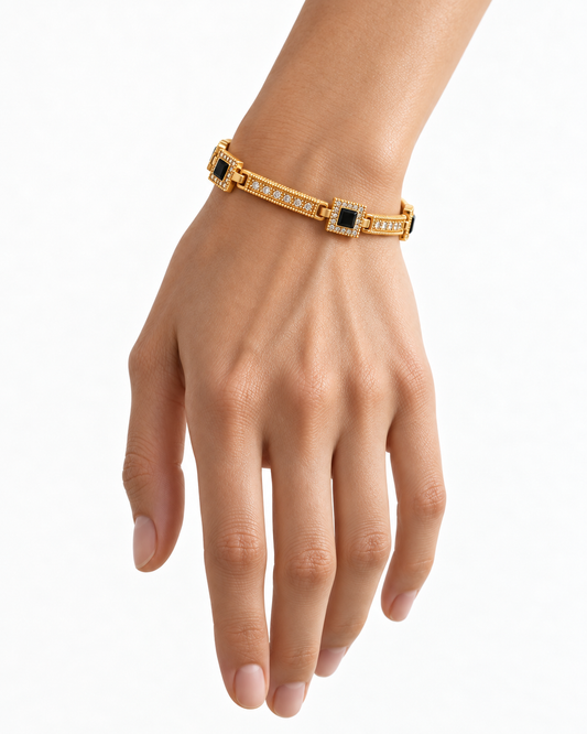 Black Frame Bracelet